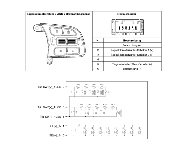 Kia Sportage Tempomat Schalter Schematische Darstellungen Tempomatsystem